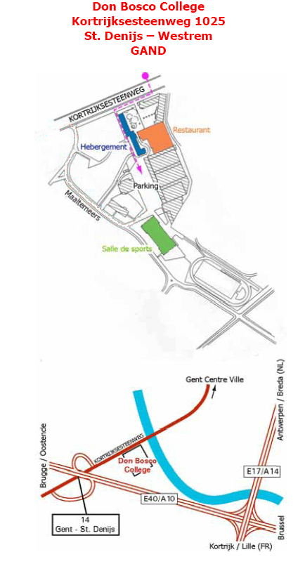 Map Don Bosco Gent
